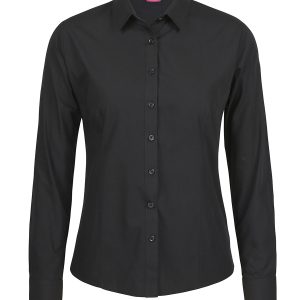 Ladies L/S Classic Poplin Shirt