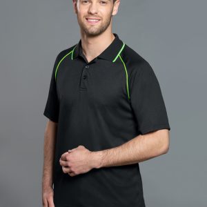 mens cooldry raglan S/S polo